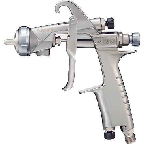 어네스트 이와타 자동차 보수 전용 스프레이 건(중력식) 노즐 구경 Φ1.6 패턴 개방 200mm KIWAMI-1-16B2 1대