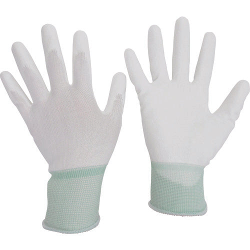 Midori Anzen Inspection and Assembly Gloves (Palm Coated) MCG-700N M 10 Pairs MCG700N-M 1 Bag