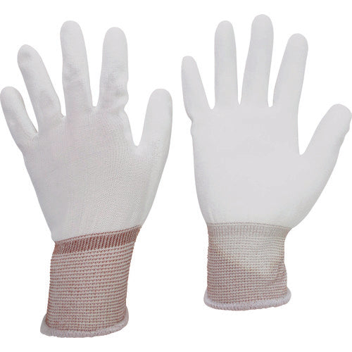 Midori Anzen Inspection and Assembly Gloves (Palm Coated) MCG-700N SS 10 Pairs MCG700N-SS 1 Bag