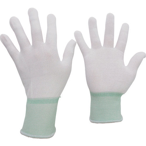 Midori Anzen Inspection and Assembly Gloves (Non-Coated) MCG-702N M 10 Pairs MCG702N-M 1 Bag