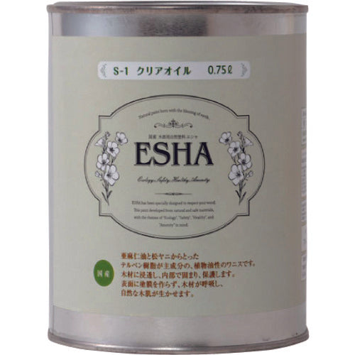 Turner ESHA Clear Oil 2.5L ES025S01 1 unit