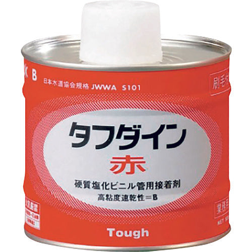 クボタケミックス 塩ビ用接着剤 タフダイン赤 500G AKA500G 1 缶