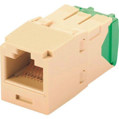 PANDUIT Category 6 Modular Jack (thin type) TG type 28/30 AWG Ivory CJT688TGEI 1 piece