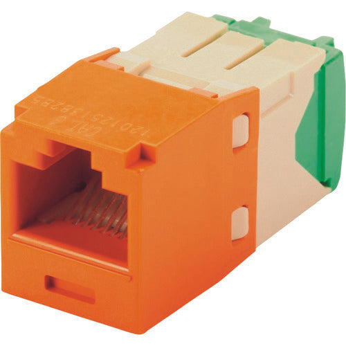 PANDUIT Category 6 Modular Jack (thin type) TG type 28/30 AWG Orange CJT688TGOR 1 piece