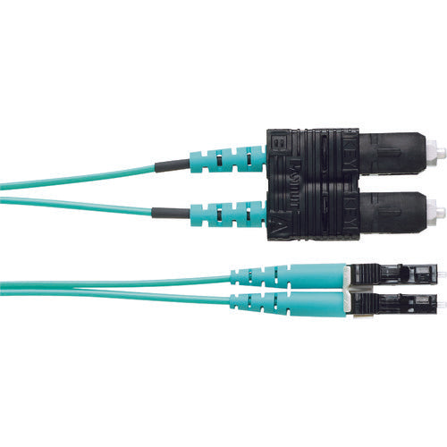 PANDUIT Optical Fiber Patch Cord OM3 (Low Loss Type) One End SC Duplex One End LC Duplex LSZH 1m FX2ELLNSNSNM001 1 Piece