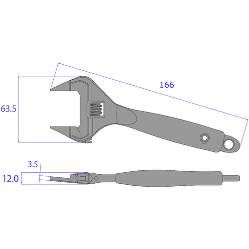 フジ矢 先薄モンキー(黒金・グリップ付) FLT-34-BG 1 丁
