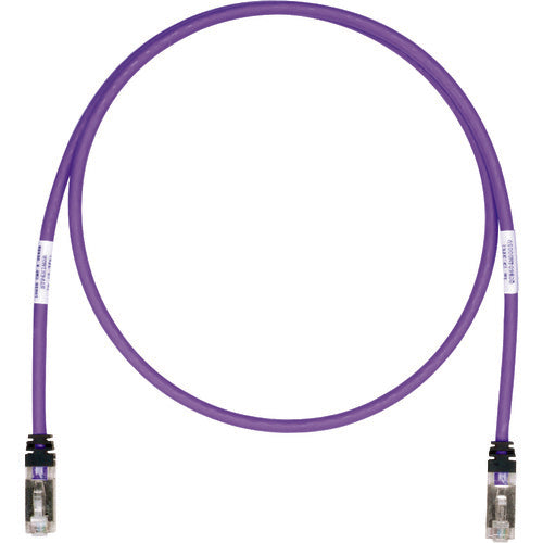 PANDUIT CAT6A/CAT6 실드 패치 코드 20m 보라색 STP6X20MVL STP6X20MVL 1개