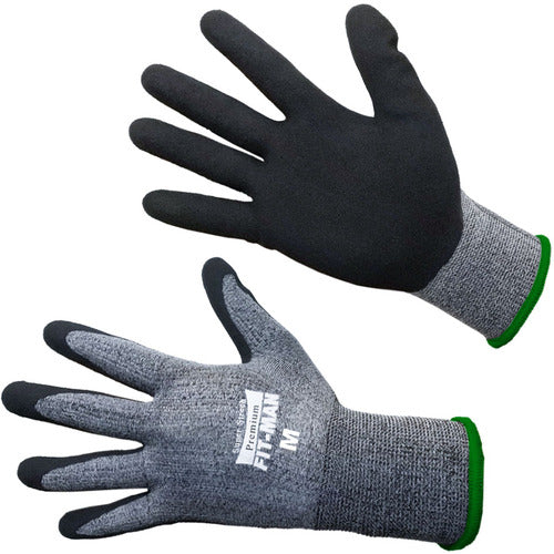 富士手袋 プレミアムフィットマン 黒 M 25-13-M 1 双