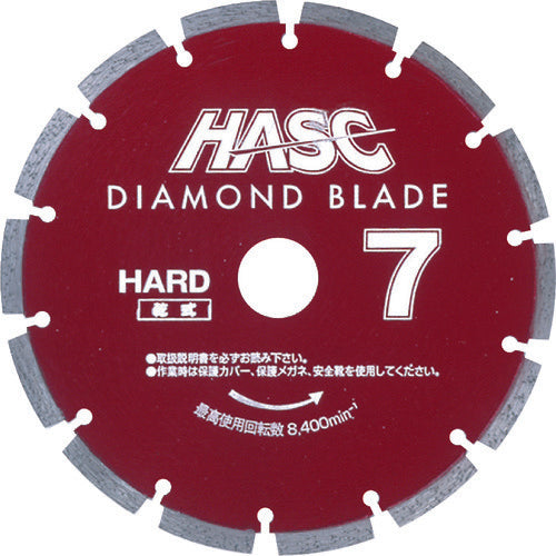 MEIHO コンクリート用ダイヤモンドカッター ダイヤモンドブレード 180mm 乾式 HD-7 1 枚