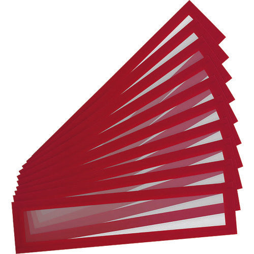 tarifold PVC magnetic frame (header) for A3, pack of 10, red, 195213, 1 S