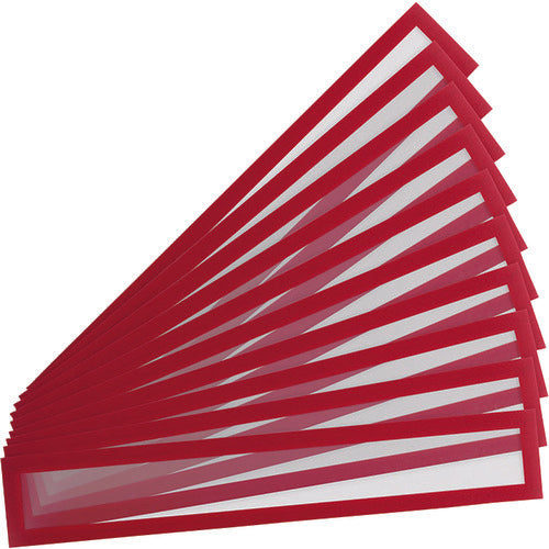 tarifold PVC magnetic frame (header) for A2, pack of 10, red, 195223 1 S