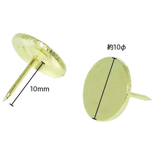 mitsuya 二重画鋲足長 40本 M10154 NL-01 1 PK