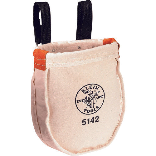 KLEIN ツールポーチ 2ポケット ホワイト 5142P 1 個