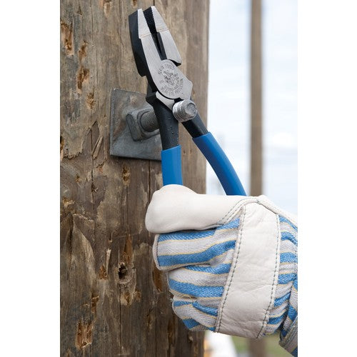 KLEIN 강력형 펜치 편심 타입 볼트 관통 기능 부착 D2000-9NETH 1 丁