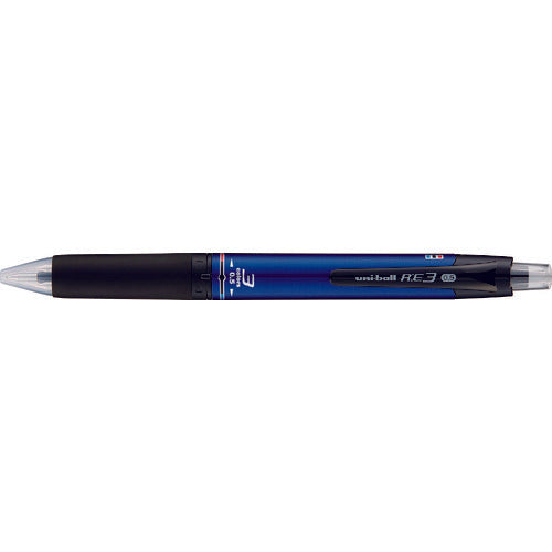 uni erasable 3-color gel ink ballpoint pen RE:3 Navy URE350005.9 1 piece