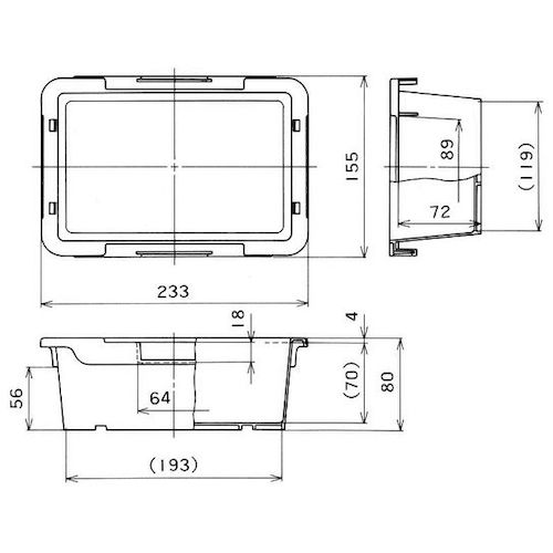 YAZAKI ポリテナー 1.8L イエロー PT-2A ST Y10 1 個