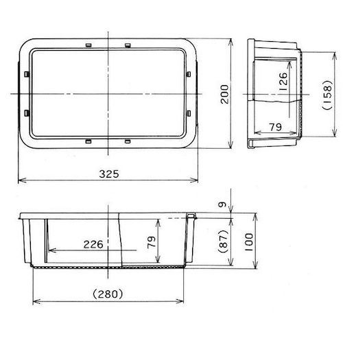 YAZAKI Polytainer 4.4L Blue PT-5 ST B10 1 piece