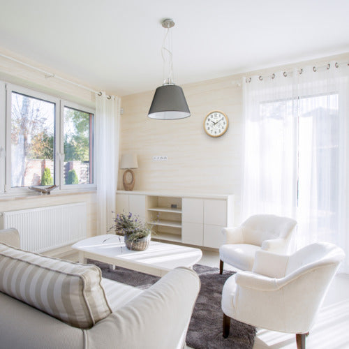 RHYTHM 電波 壁掛け時計(アナログ表示) 温湿度計付き 連続秒針 ブラウン Φ330×45mm 8MY553SR23 1 個