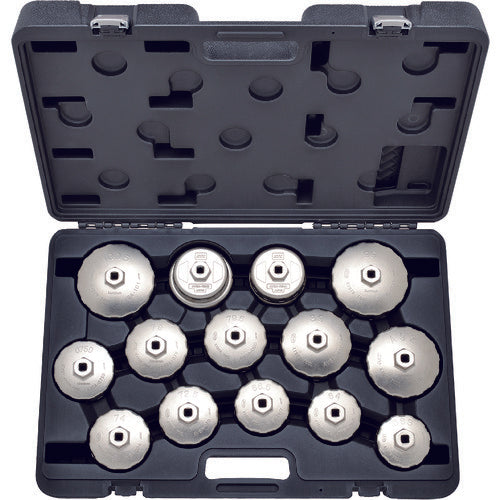 KTC カップ型オイルフィルタレンチセット AVSA14 1 S