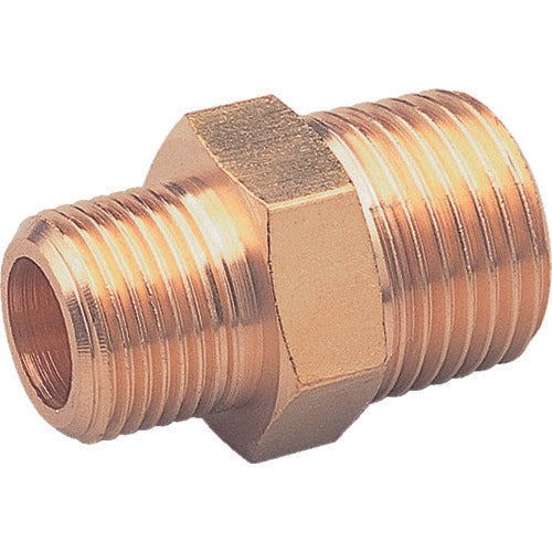 ASOH 異径六角ニップル PT1/8XPT3/8(RoHS) NE-1013R 1 個