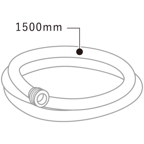 BURRTEC バーキュートプラス 結露取りワイパー 専用ホース BCP−SW1500H 69000429 1 本