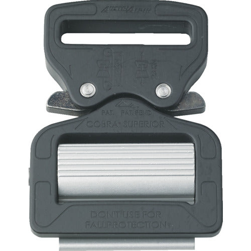 ALPIN 【売切廃番】 スーパーCOBRA バックル 45MM ブラック VF FS45KVF-XL 1 個