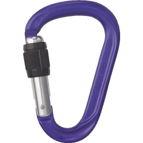 ALPIN Carabiner MINIMI Screw Lock Wire Diameter 12.5 Purple KO11B-P 1 pc