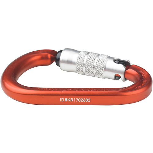ALPIN Carabiner HMS ROUND 3-point autolock Wire diameter 14.0mm x 114 Red KR35B3-R-ID 1 piece