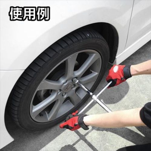 아스트로 프로덕츠 차량 정비용 공구(타이어・브레이크 관련) 간단 수납 크로스 렌치 삽입각 12.7mm