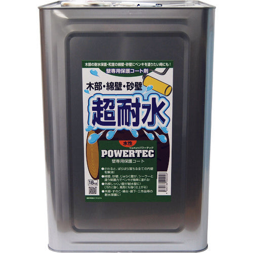 파워 텍 건물용 도료 초내수 보호 코트제(수성) 투명 18kg 17595 1개