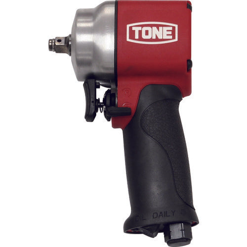TONE エアーインパクトレンチ(ショートタイプ) 能力ボルト径12mm 差込角9.5mm AI3121 1 台