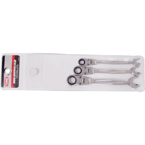 TONE Combination Ratchet Wrench Swinging Quick Ratchet Wrench Set RMFQ300 1 S