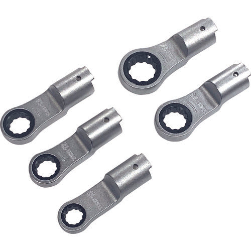 TONE Torque Wrench Replacement Head Interchangeable Torque Wrench Ratchet Glasses Headset 4-Piece Set T10D Series 10DRM40 1 S