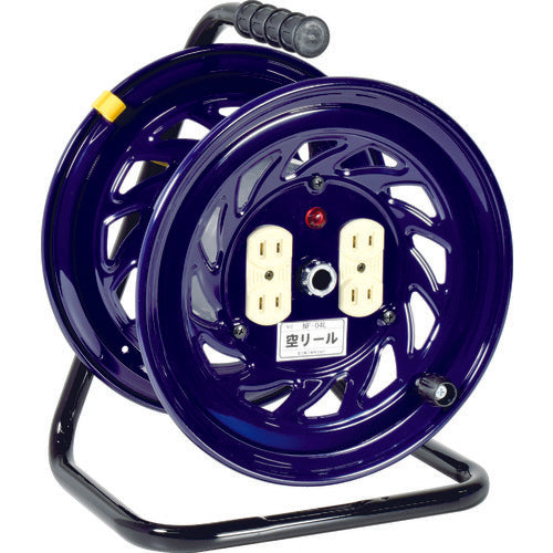 NICHIDO 空リール 100V コンセント4個付 NF-04L 1 台