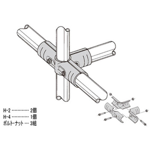 YAZAKI Metal Joint Erector HJ-3 S HJ-3-S-BL 1 piece