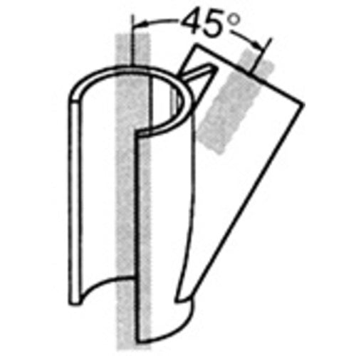 YAZAKI Plastic Joint J-26 AAS S Black Erector for Φ28 J-26-S-BL 1 pc