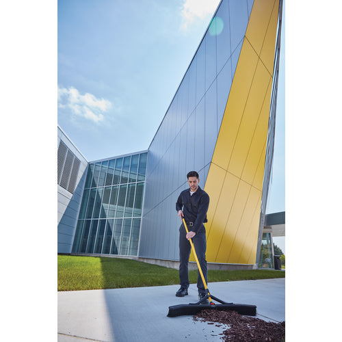 Rubbermaid Push Center Broom Multipurpose 91cm RM2018728BK 1 unit