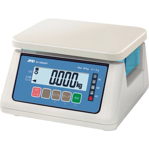 A&D dustproof and waterproof scale SH-30KAWP SH-30KAWP 1 unit