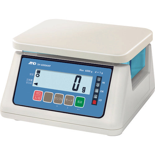 A&D dustproof and waterproof scale SH-6000AWP SH-6000AWP 1 unit