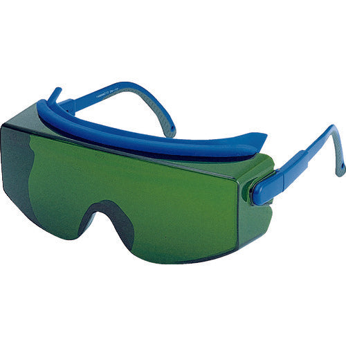 야마모토 일안형 차광 안경 렌즈색:그린 차광도 #3 SNW-717 JIS NSLP3 1개