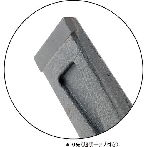 DOGYU Aluminum Super Hard Blade Scraping Rod Long 75 x 1000 mm 03776 1 piece