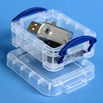 RUP Storage Case 0.07L Clear Set of 10 0.07C-PK10 1 S