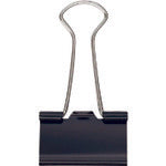 プラス 35475)ダブルクリップ CP−104 中 黒 10個 CP-104 1 箱