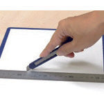 Plus 35323) Cutter Knife S CU-103 Navy CU-103 NV 1 pc