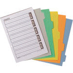 JTX 232273) 인덱스 A4S 5색 5산 10조 D026J5Y D026J-5Y 1 PK