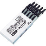 JTX 330808) 노크식 보도마-카-흑 10개 H028JBK10 H028J-BK-10 1상자