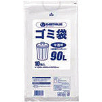 JTX 886641) Garbage Bags LDD Semi-transparent 90L 200 pieces N209J-90P N209J-90P 1 box
