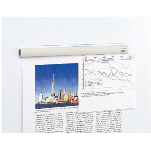 プラス 80557)マグネットバー CP−220MB ライトグレー CP-220MB LGY 1 個