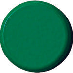 JTX 354094) Strong color magnet, painted 18mm green, B272JG B272J-G 1 box