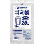 JTX 861305)ゴミ袋LDD 透明 20L10枚 N208J−20 N208J-20 1 PK